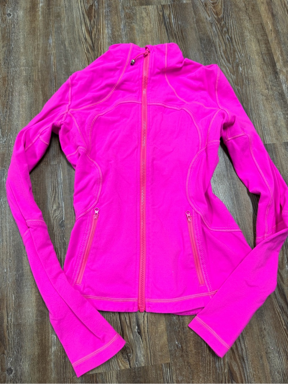 Lululemon Define Jacket in hot pink